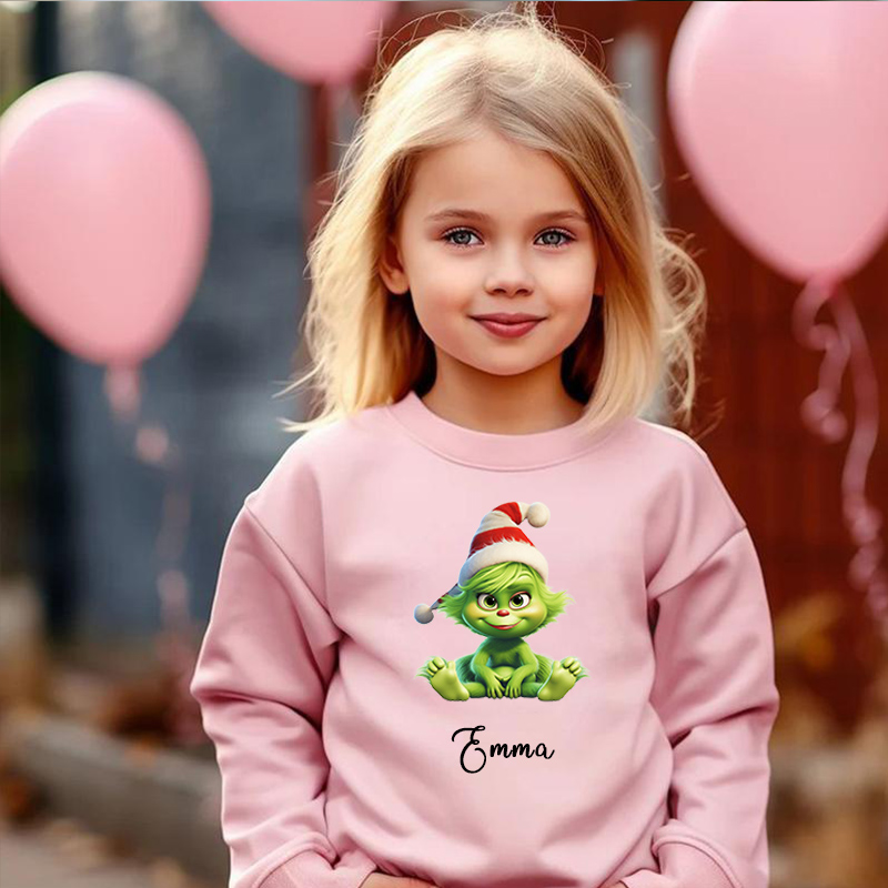 Personalized Children's Sweatshirt Children's Christmas Gifts For Kids