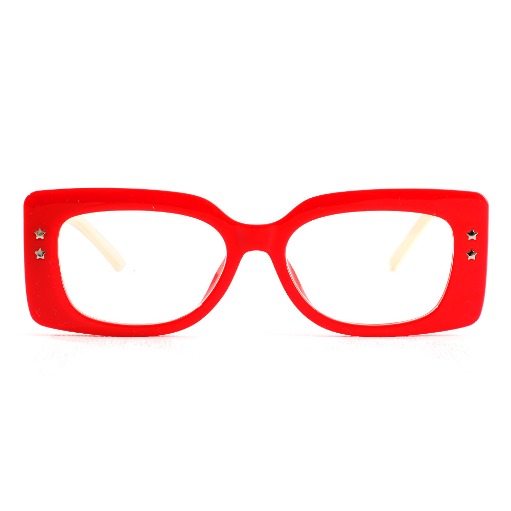 Occhiali da Vista Huggins Quadrato Rosso 