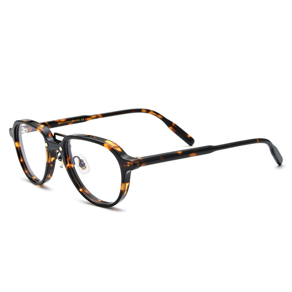 Prasil Oval Tortoise Glasses