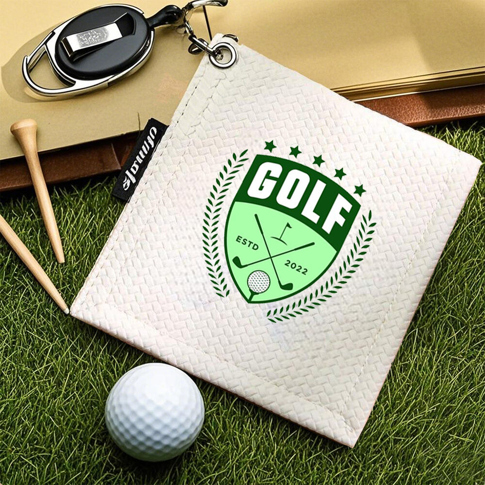 Personalized Golf Towel with Customized Pictures, Portable Golf Accessories for Club Members