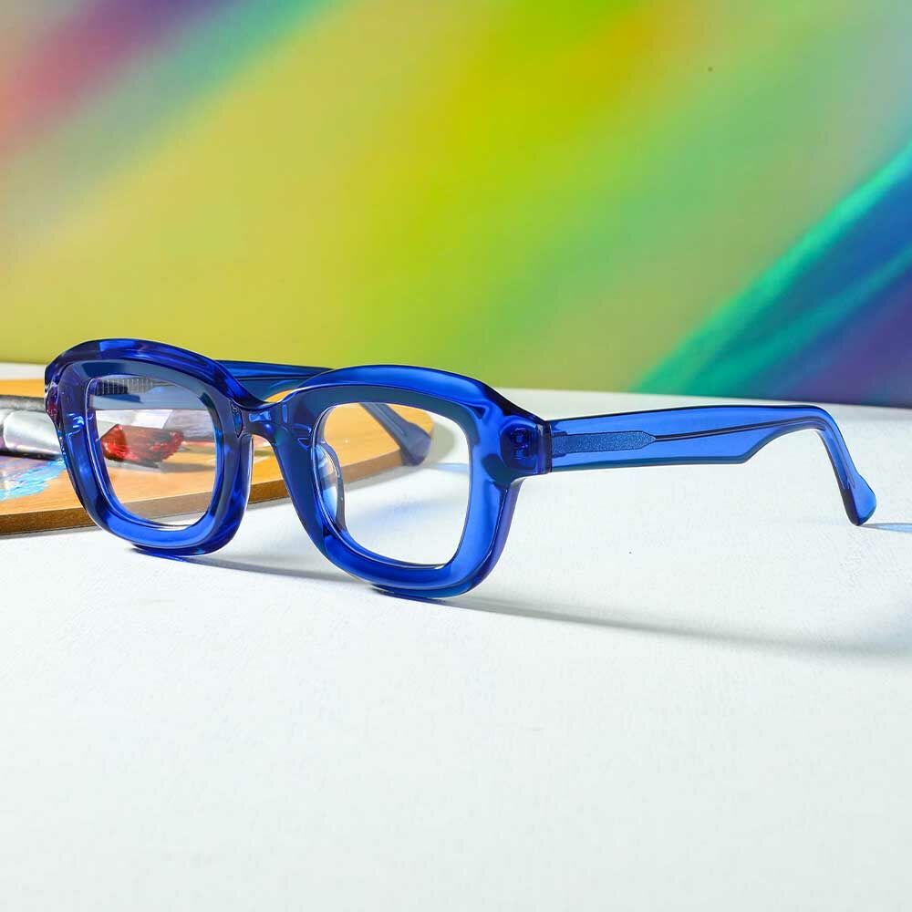 Occhiali da Vista Lorraine Quadrato Blu