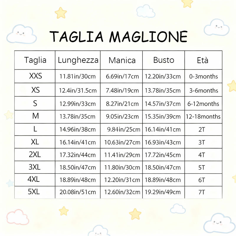 Maglione personalizzato con nome ricamato un regalo creativo per bambini