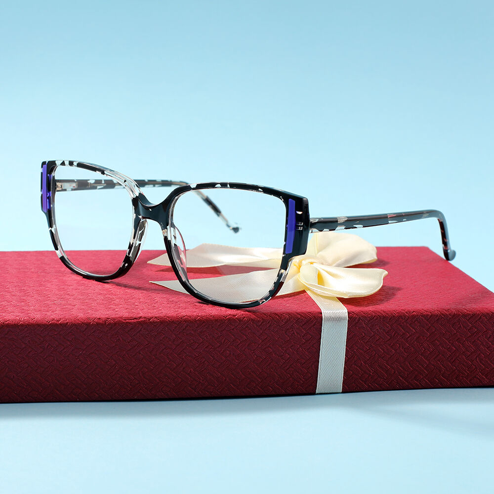 Winni Cat Eye Leopard Glasses