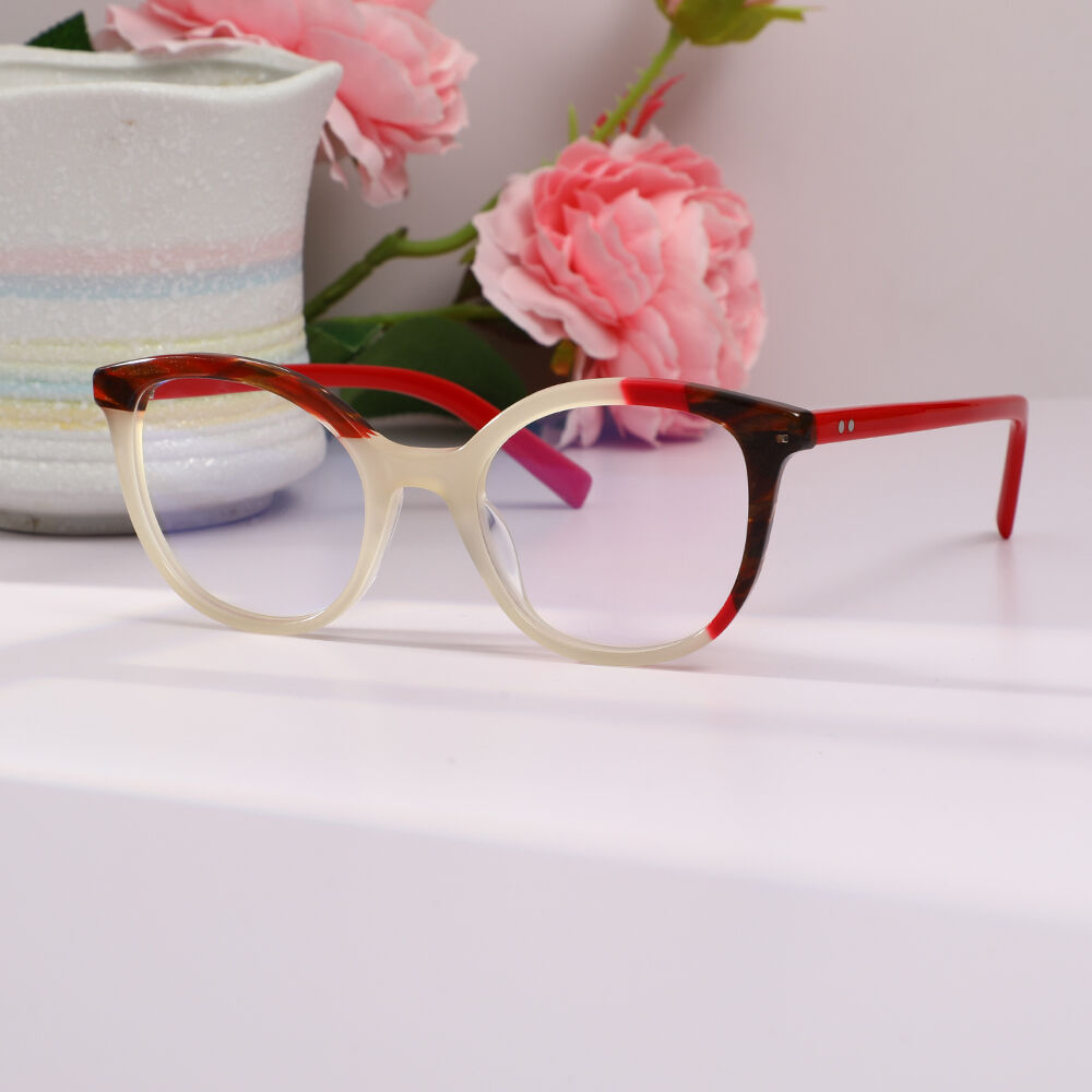 Lunettes de Vue Chanty Cat Eye Rouge