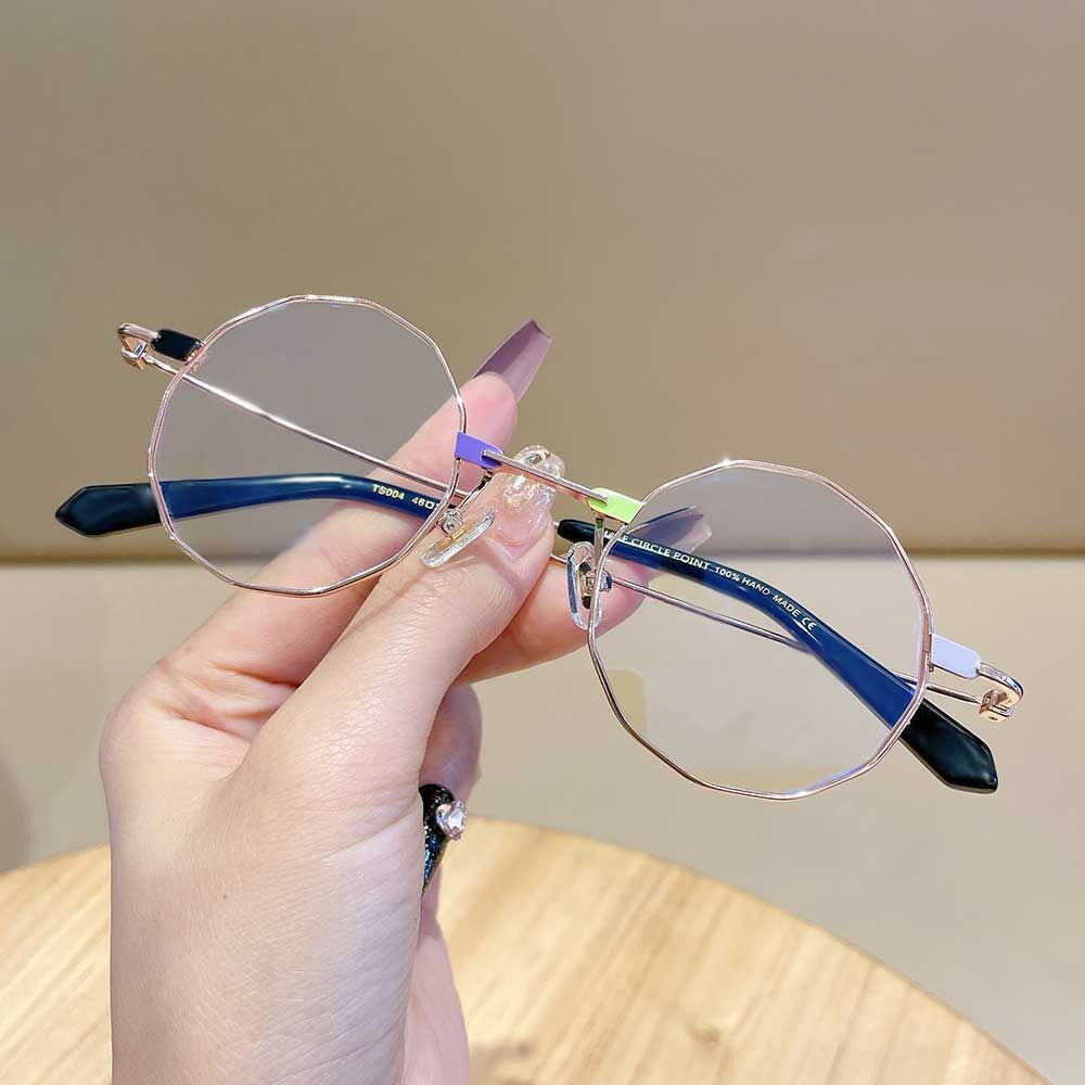 Occhiali da Vista Adelaide Rotondo Oro