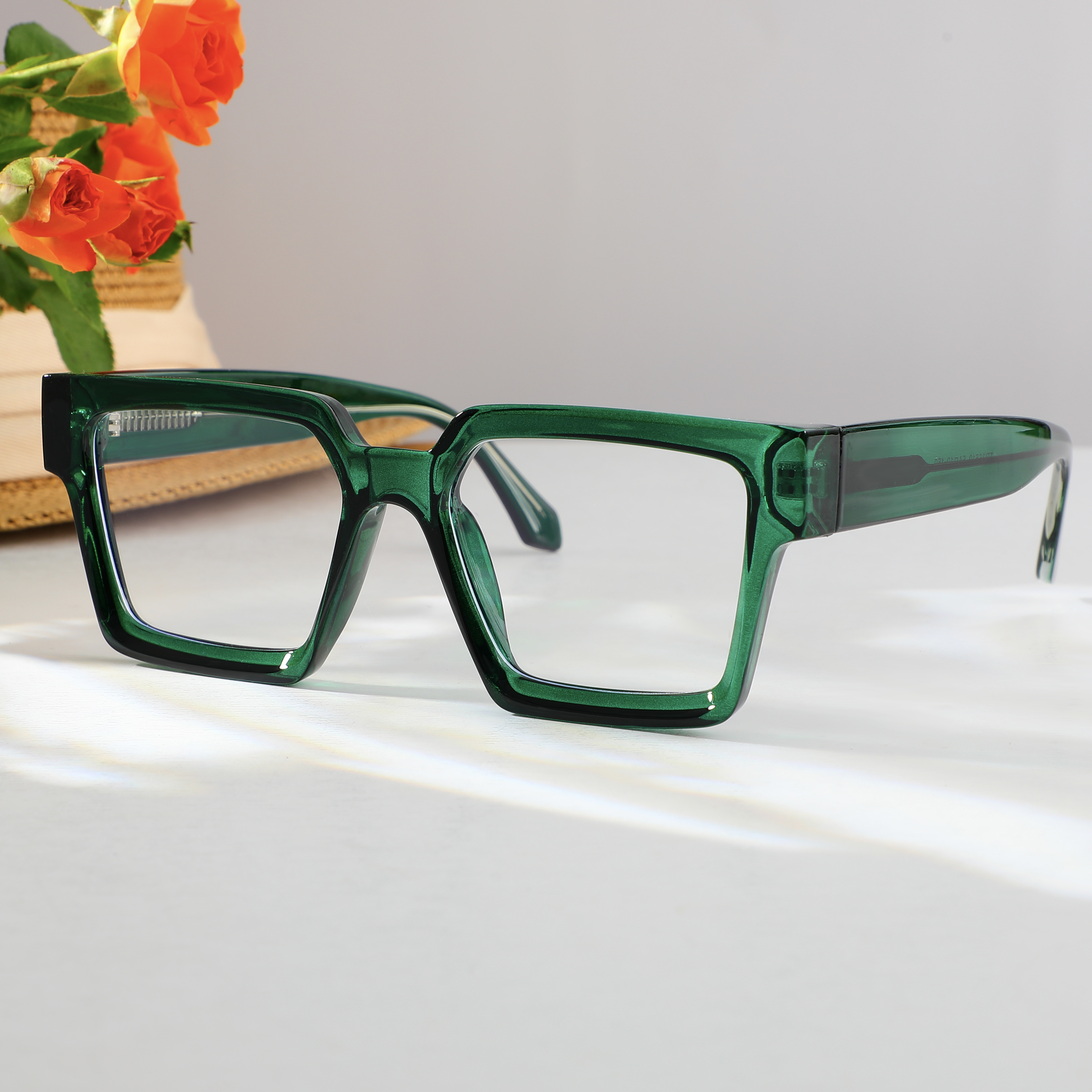Lunettes de Vue Novia Carré Vert