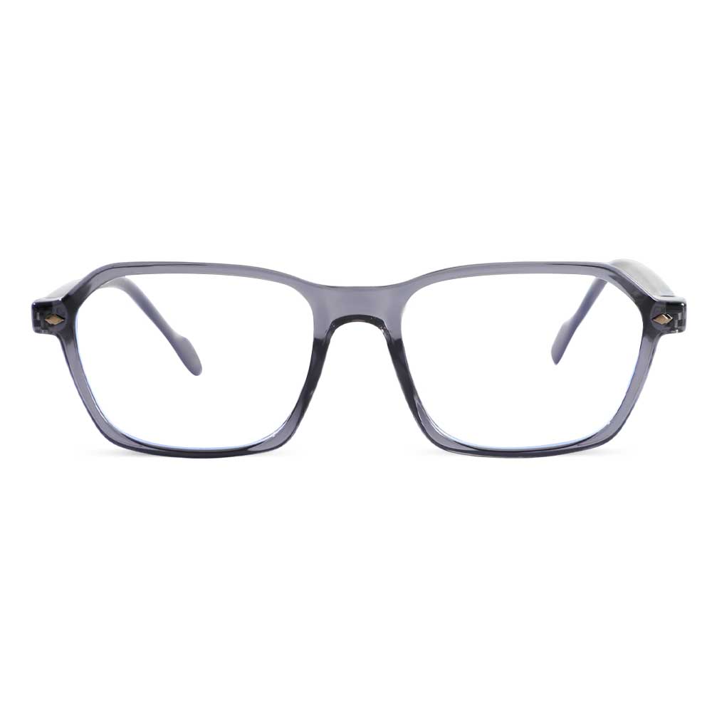 Gresham Rechteckige Graue Brille