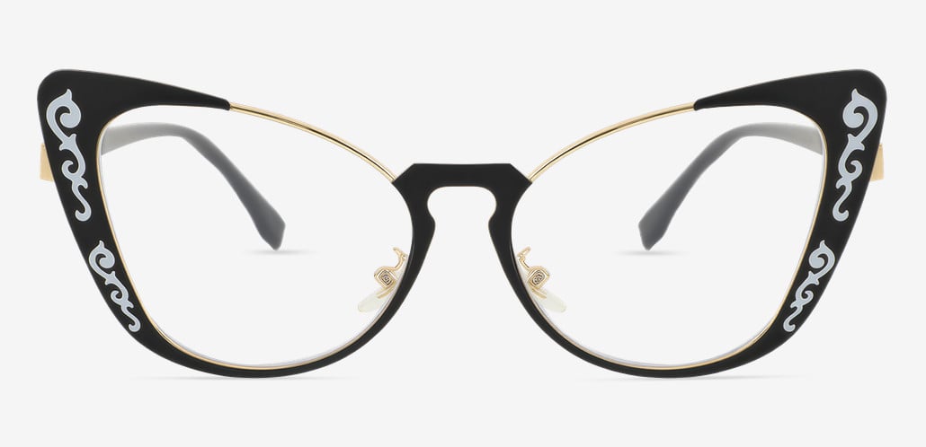 Robin Black Cat Eye Glasses