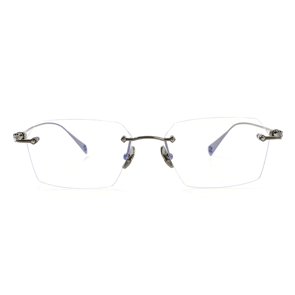 Occhiali da Vista Montague Rettangolare Piombo