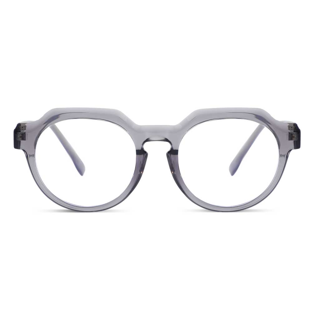 Stuar Runde Graue Brille