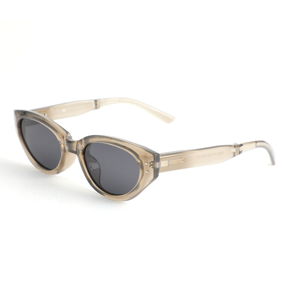 Sandy Cat Eye Graue Sonnenbrille