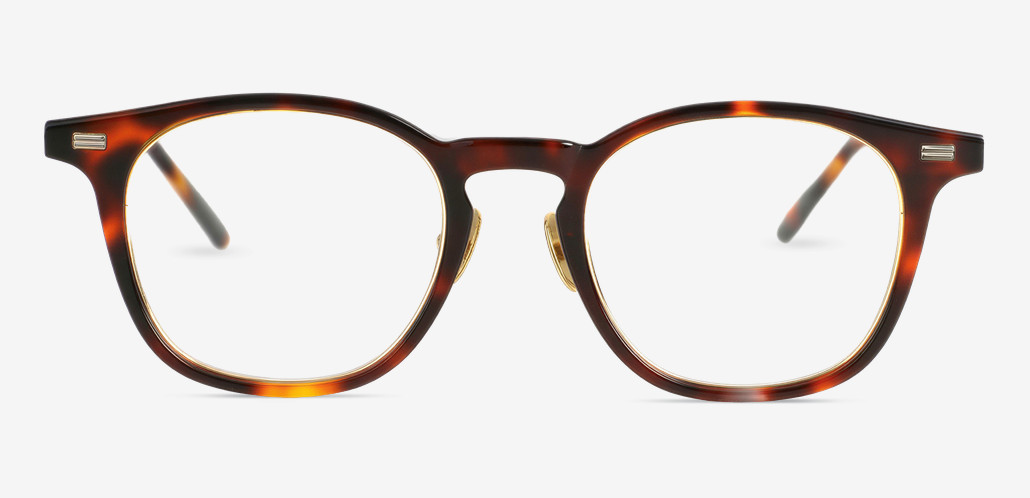 Kitto Tortoise Round Glasses