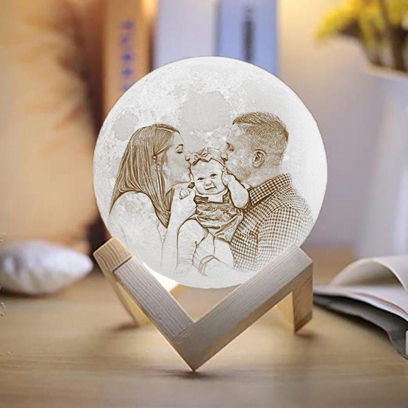 Custom Moon Lamp-For Family