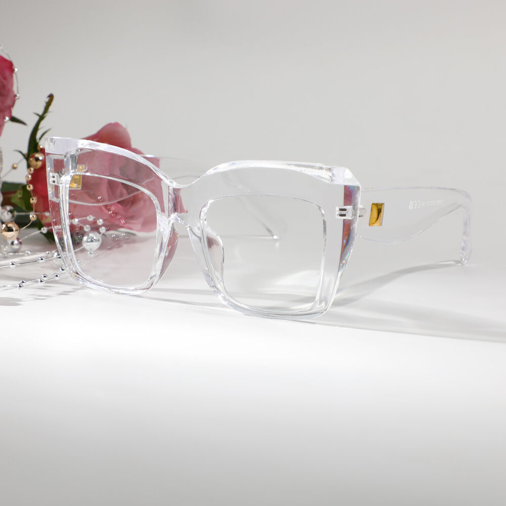 Beaufort Cat Eye Clear Glasses