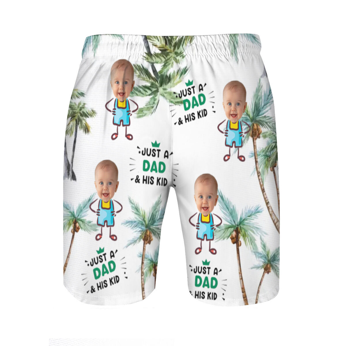 Shorts de playa personalizados para hombre: un regalo divertido para el Día del Padre