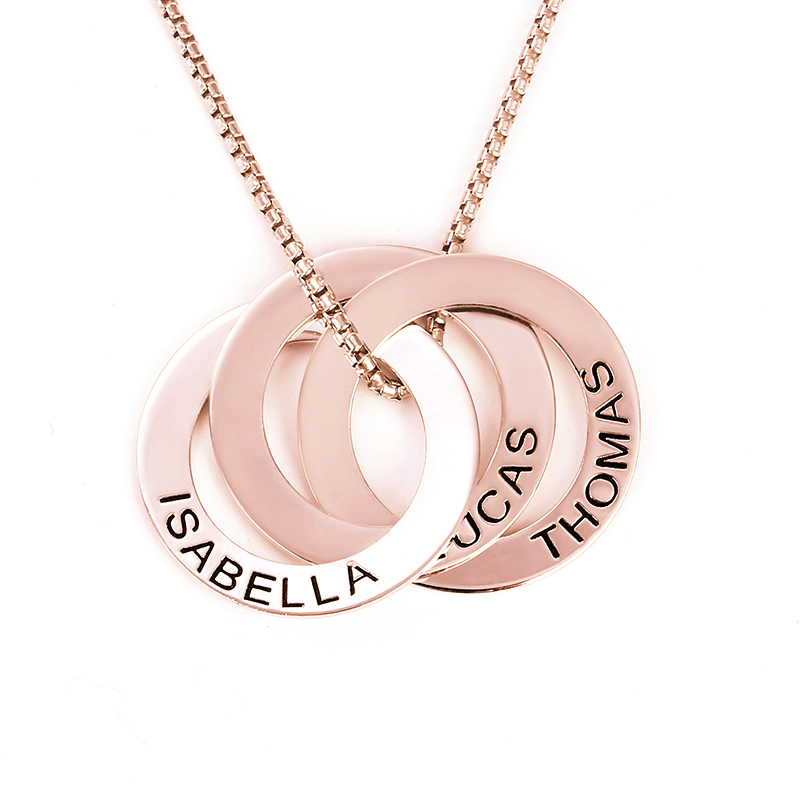 "One of a Kind" Personalized Circle Necklace