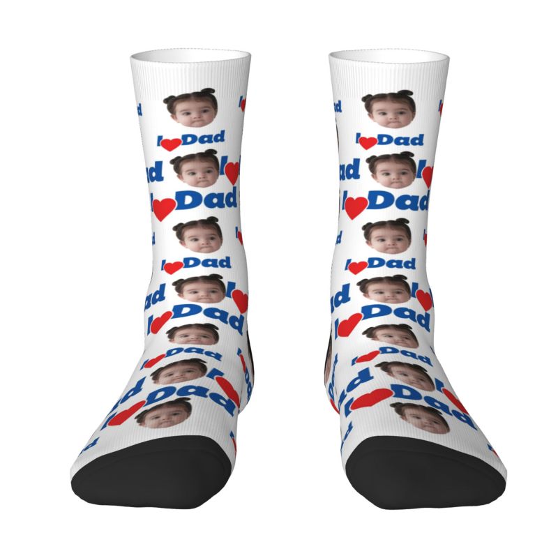 Customized Socks with Photos of Lovely Children