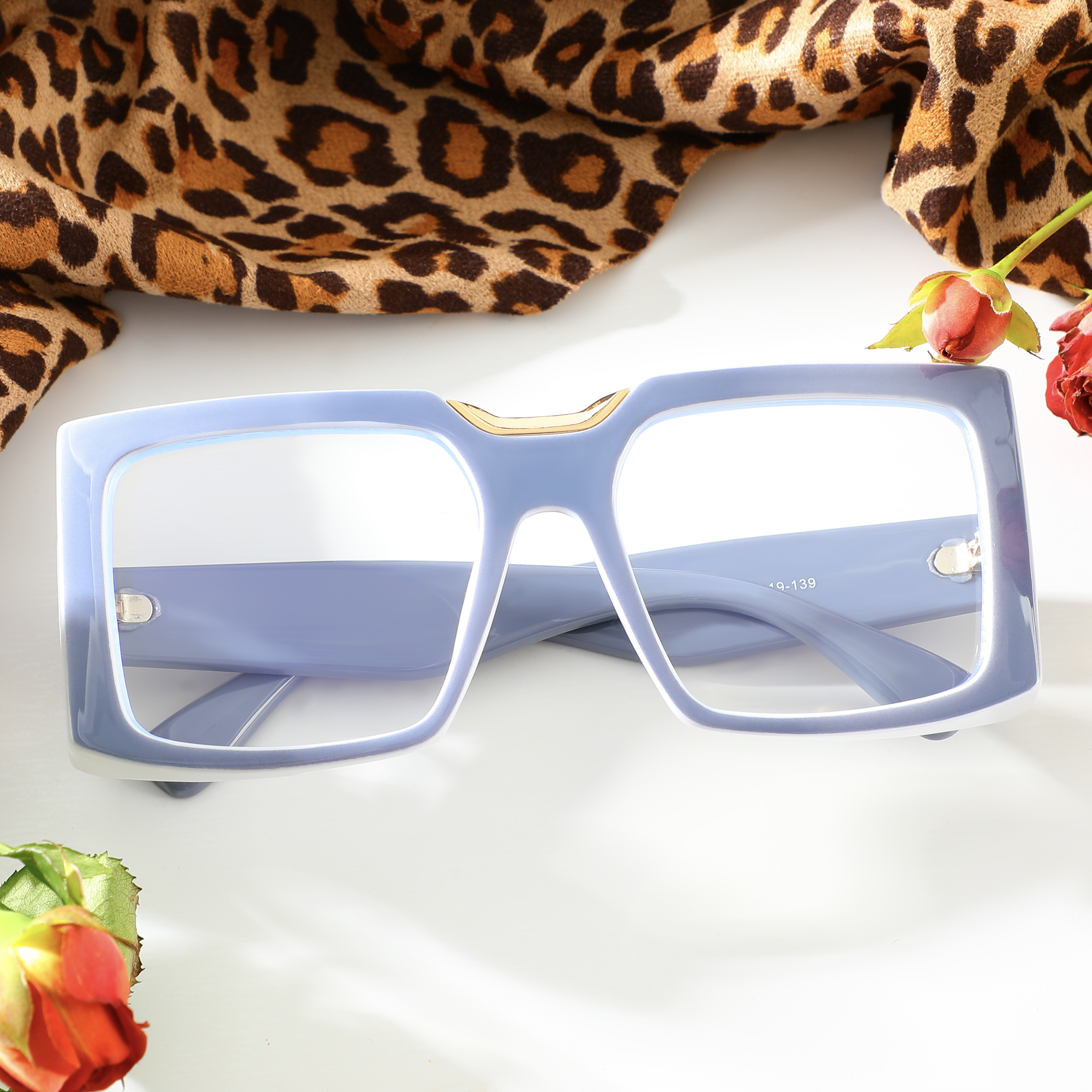 Lunettes de Vue Noel Carré Gris