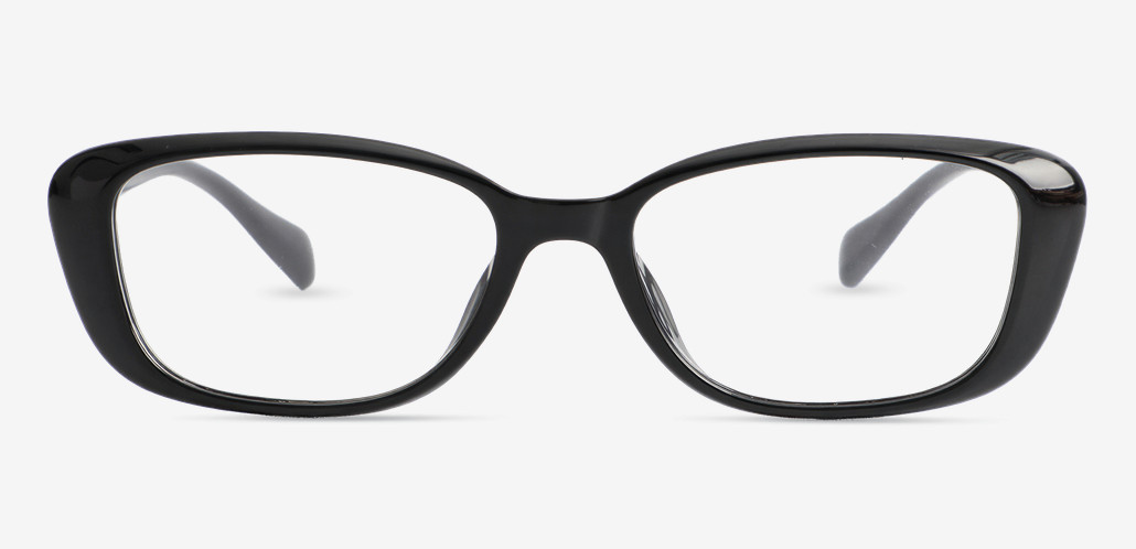 Moira Black Rectangle Glasses