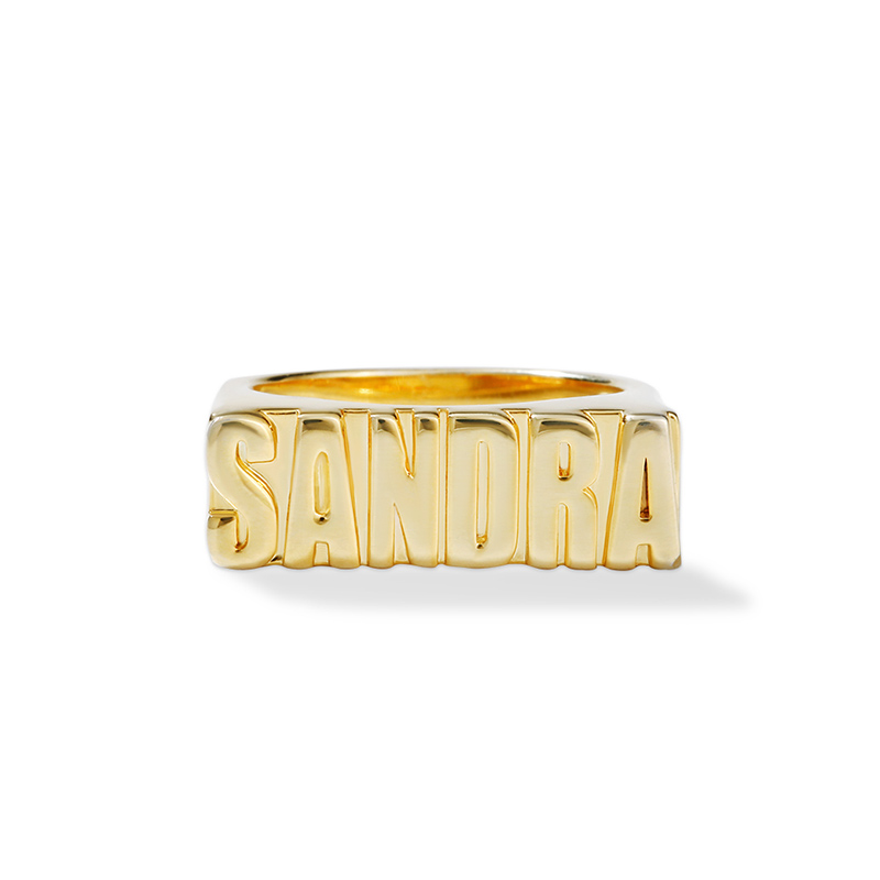 Anello Personalizzato Con Incisione