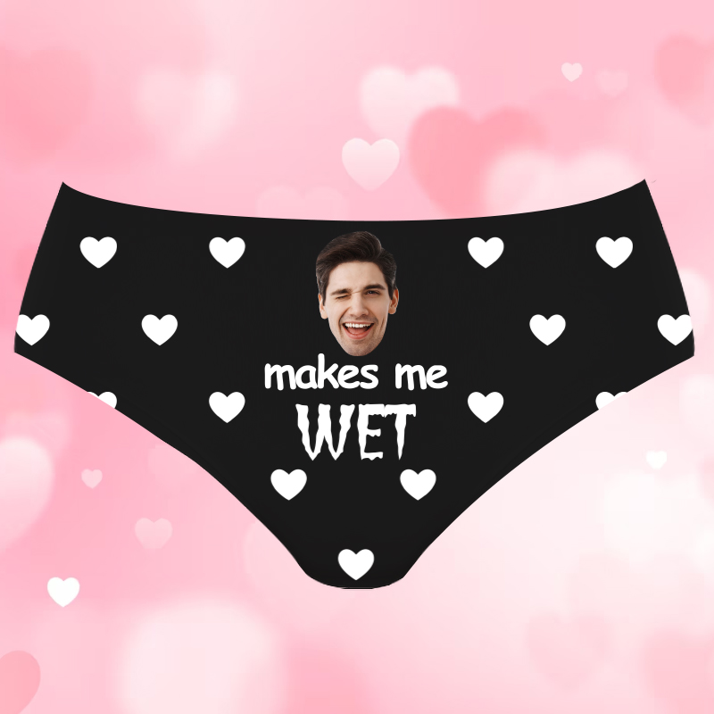Personalized Picture Women's Underwear Cool Valentine's Day Gift