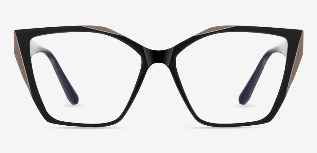 Whitehea Black Cat Eye Glasses