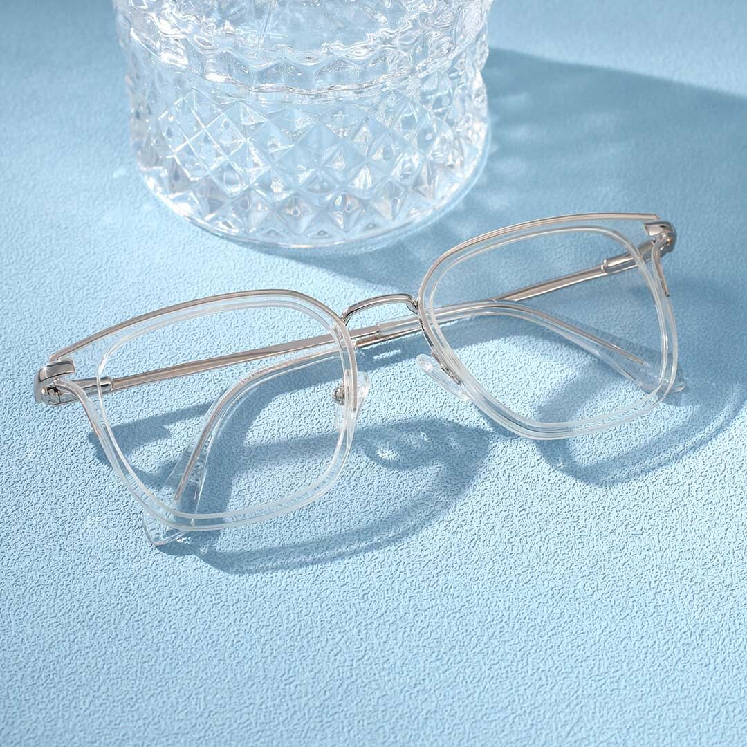 Florance Geometrische Klare Brille