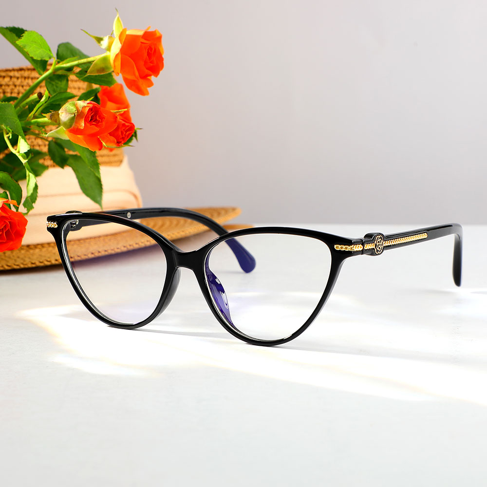 Lunettes de Vue Wilde Cat Eye Noir