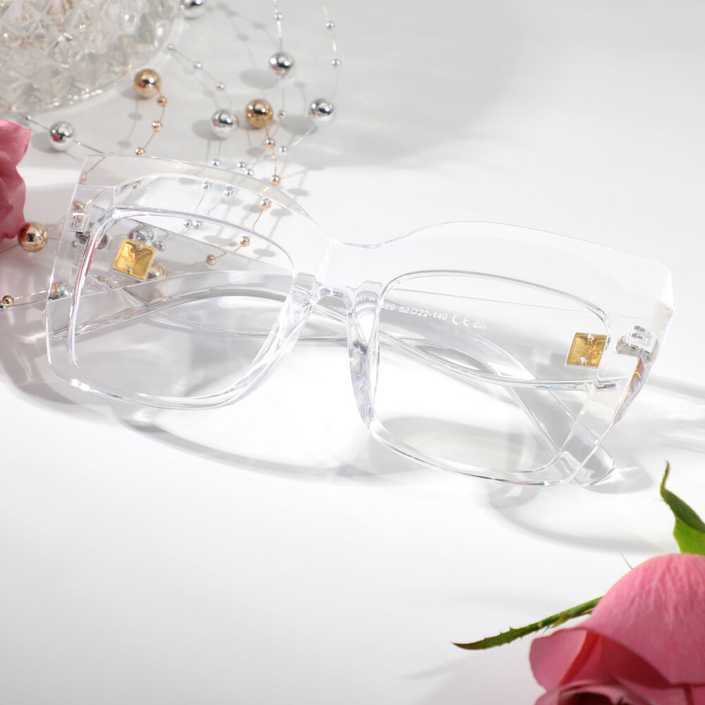 Beaufort Cat Eye Clear Glasses