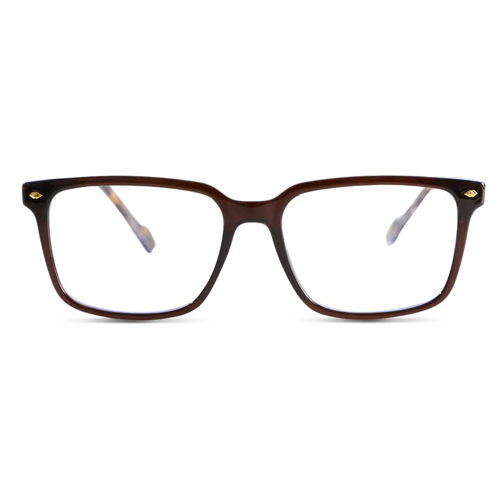 Occhiali da Vista Richardson Rettangolare Marrone 
