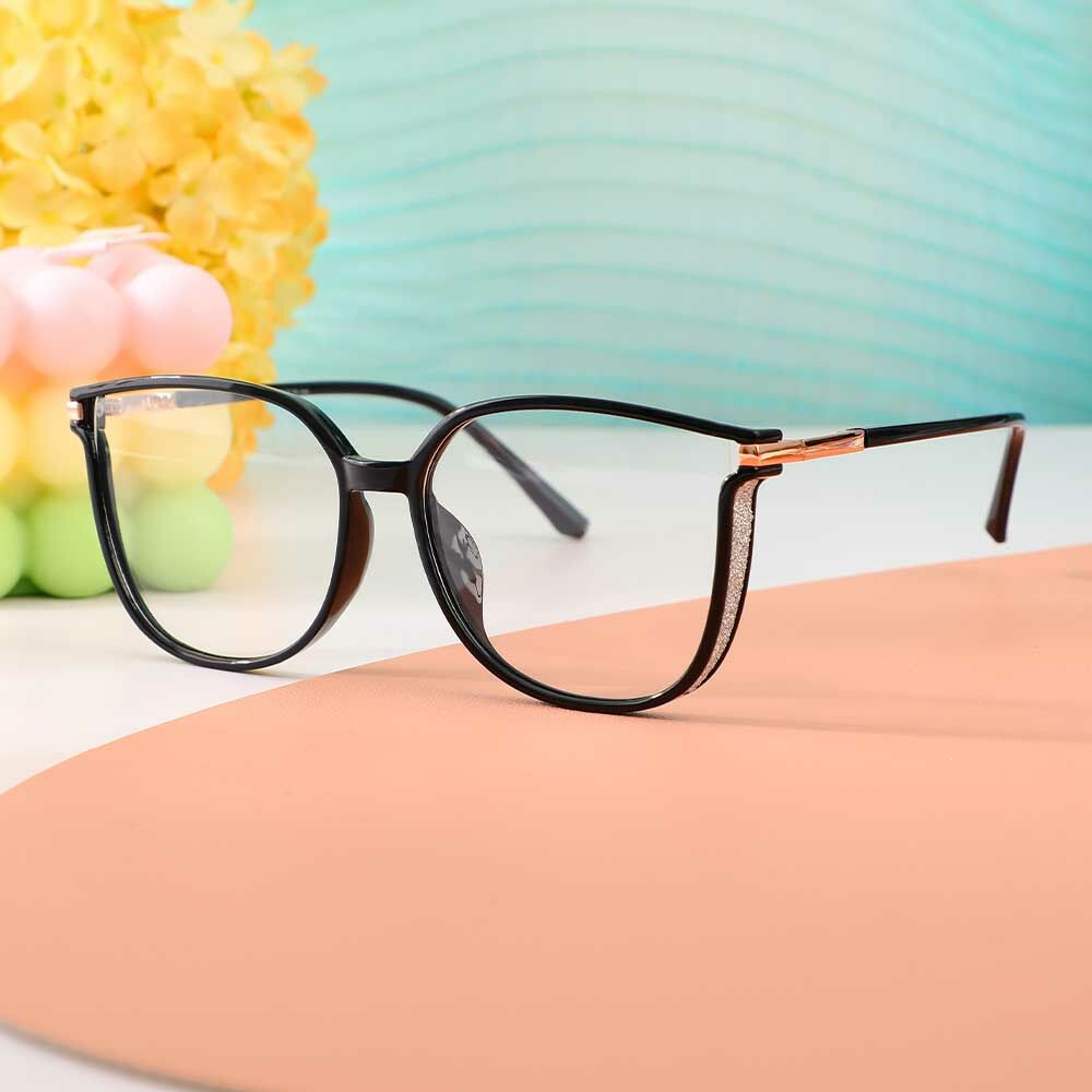 Lunettes de Vue Quintina Ronde Noir