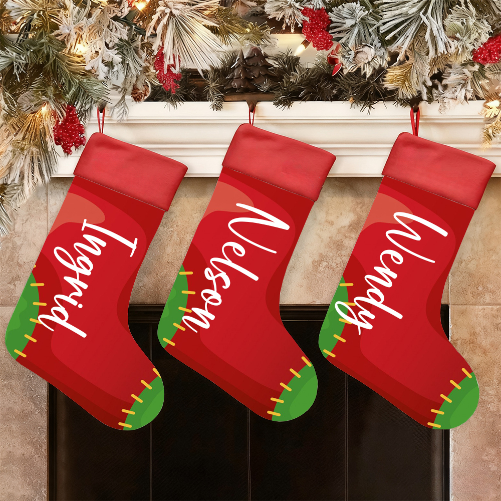 Personalisierte Weihnachtsstrümpfe mit Namen Lustige Geschenke für Freunde