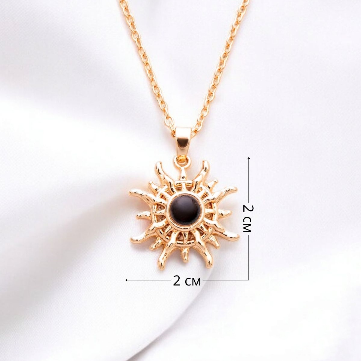 Personalized Irregular Projection Picture Necklace Gift for Wife