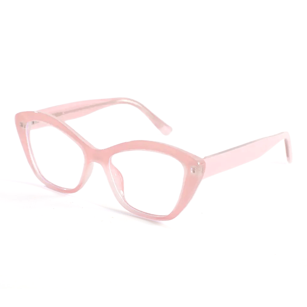 Lunettes de Vue Belloc Cat Eye Rose 