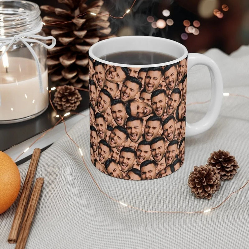 Personalized Interesting Face Custom Photo Mug