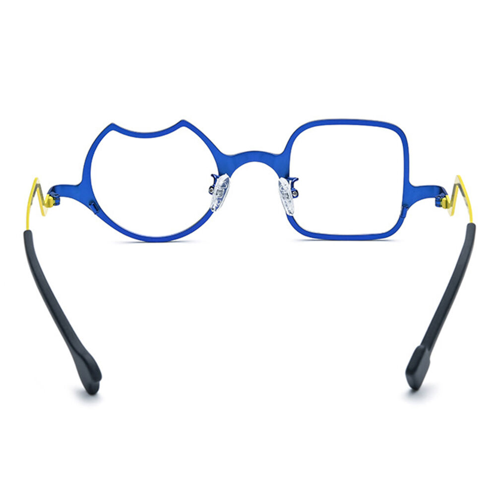 Randy Square Blue Glasses