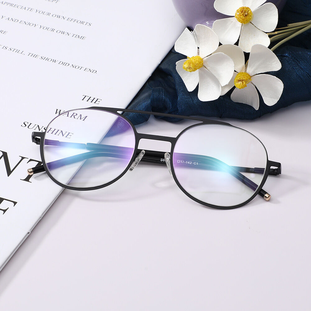 Lunettes de Vue Alicaa Aviateur Noir