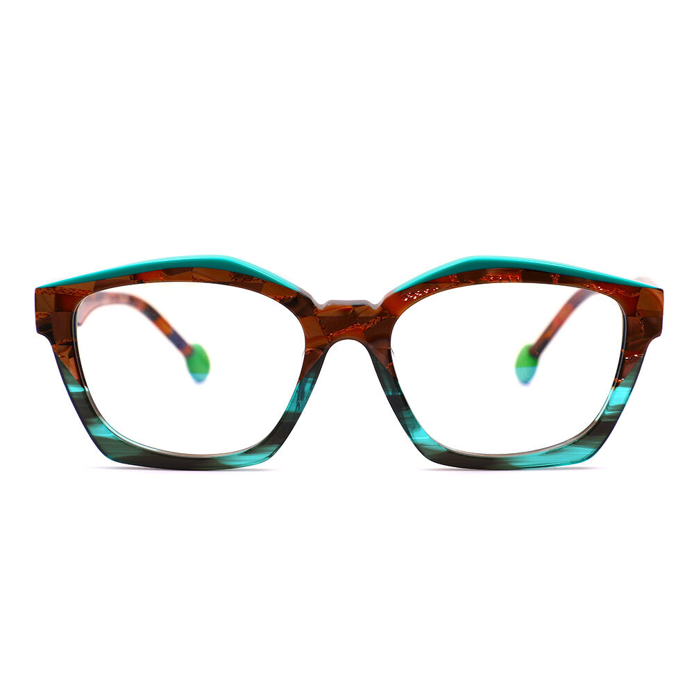 Lunettes de Vue Bentha Cat Eye Marron