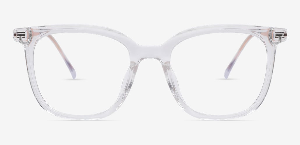 Edmun Clear Square Glasses