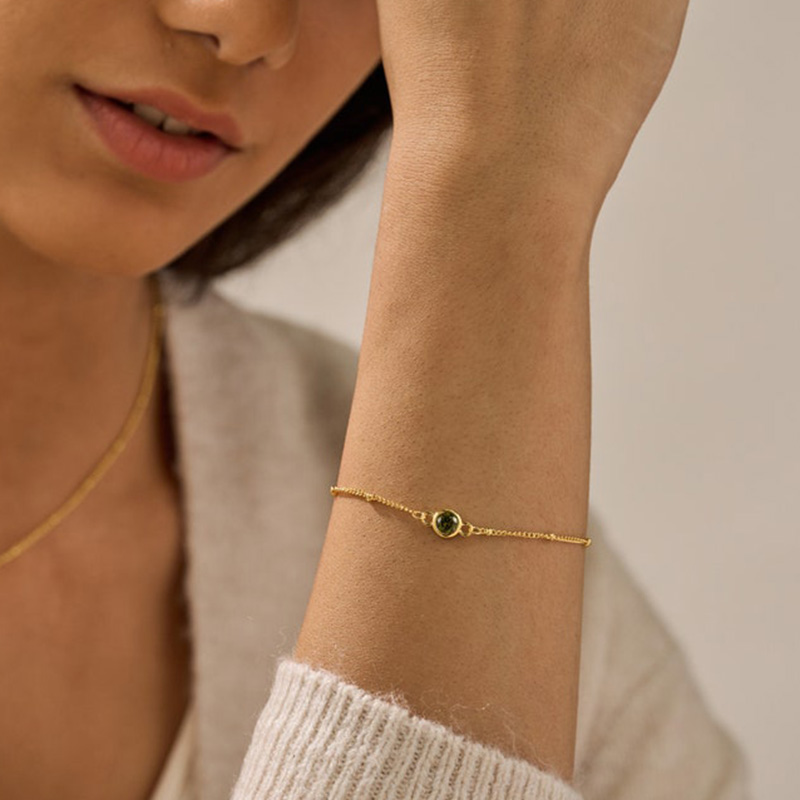 Personalized Birthstone Bracelet Great Christmas Gift For Her