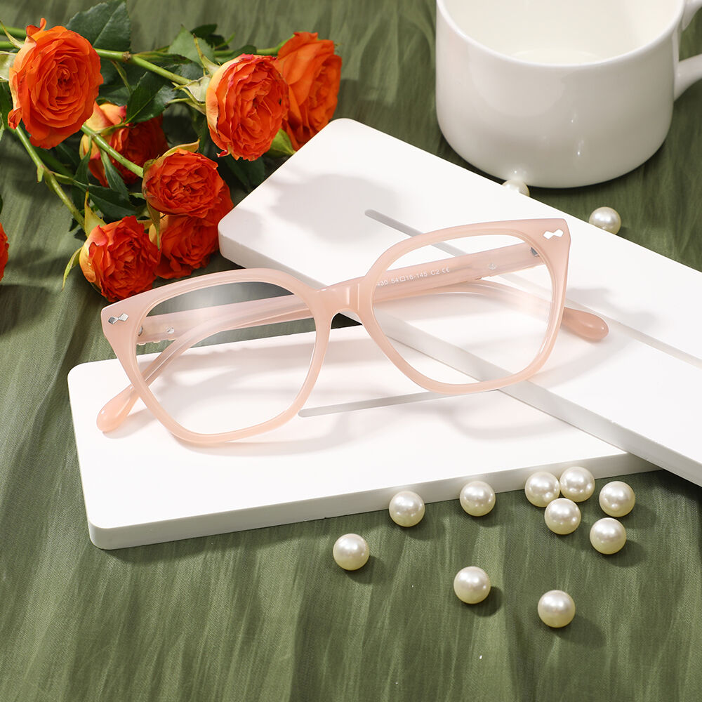 Chassus Cat Eye Rosa Brille