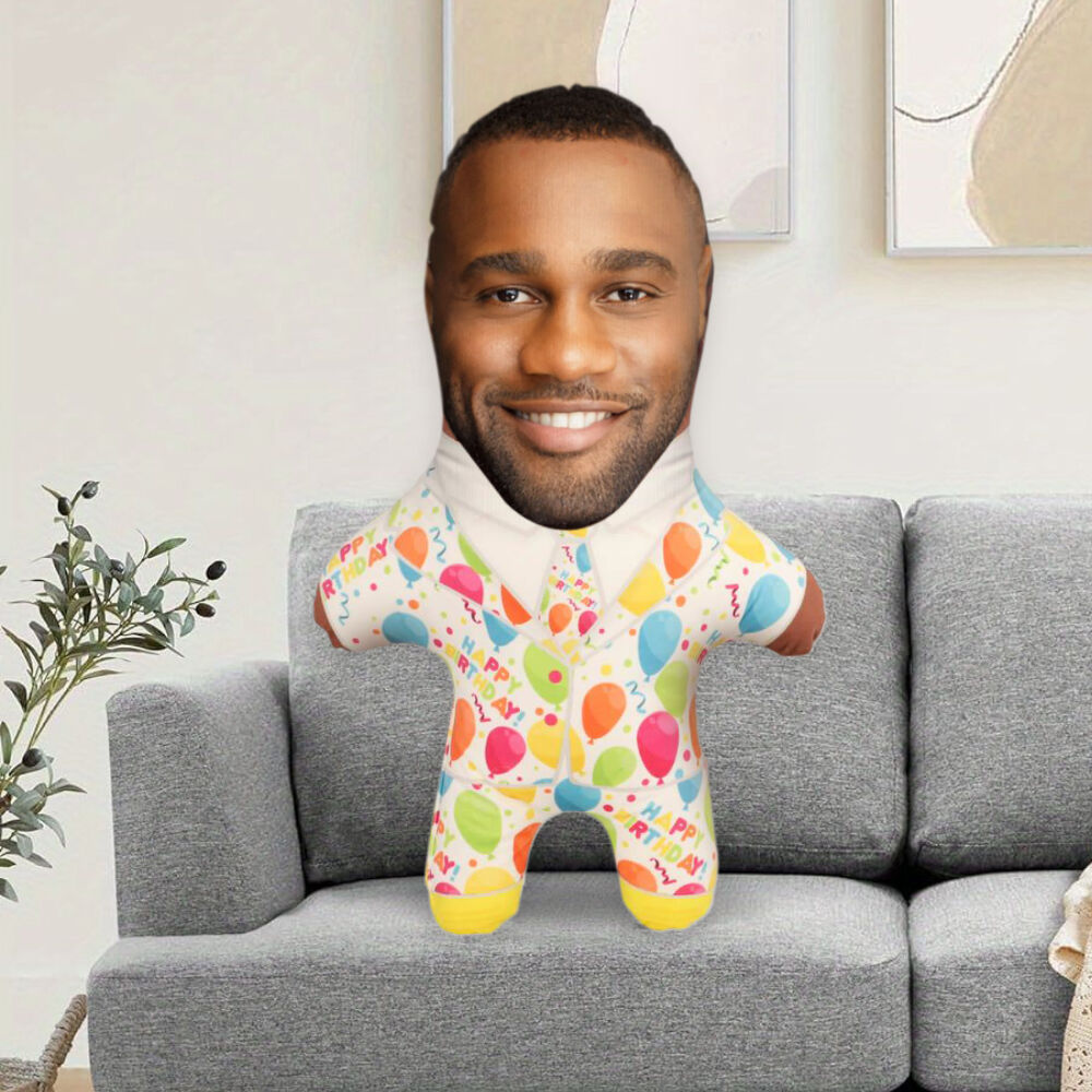 Customized Face Pillow Birthday Suit Face Pillow as a Birthday Gift