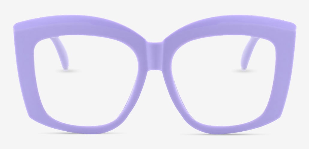 Baro Purple Square Glasses