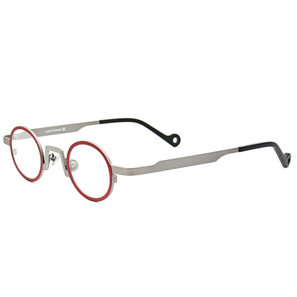 Lunettes de Vue Arro Ronde Rouge