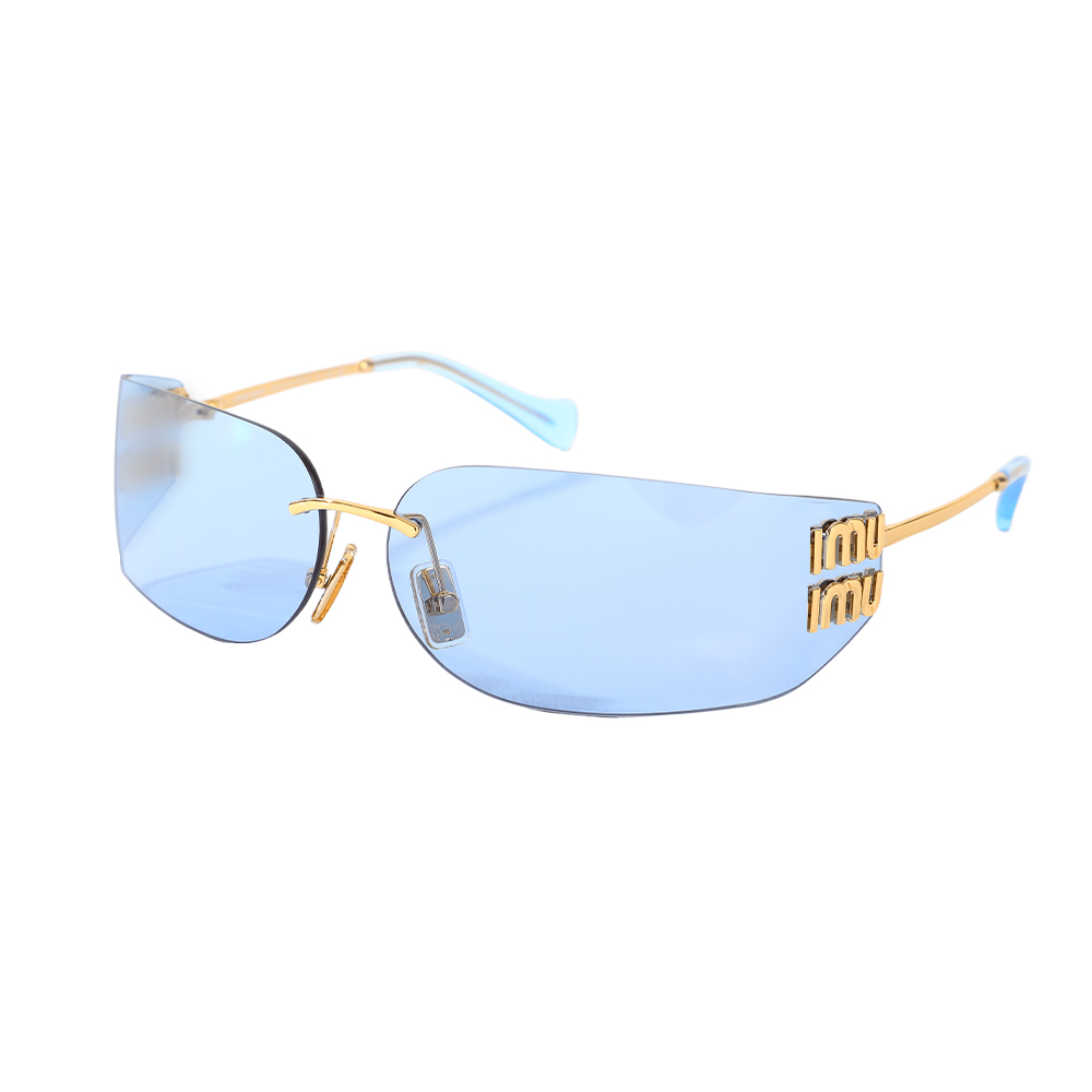 Occhiali da Sole Bulwer Rettangolare Blu 