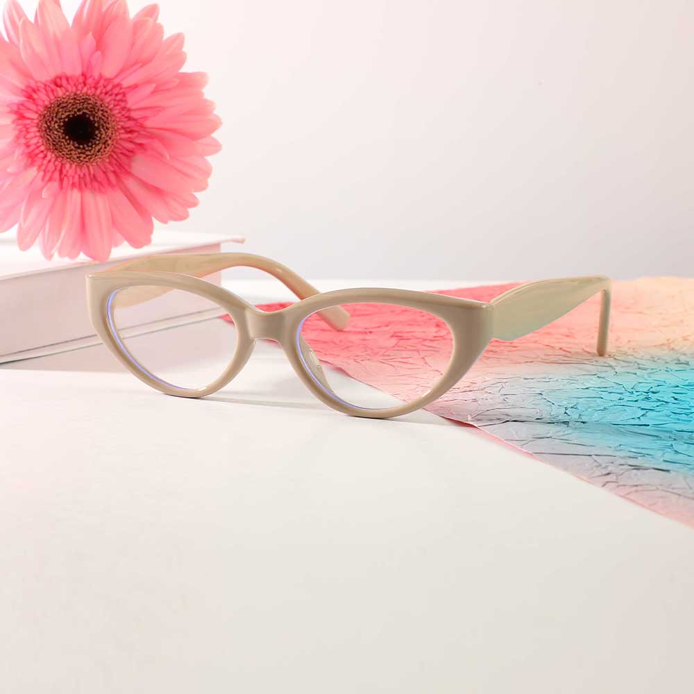 Lunettes de Vue Everley Cat Eye Gris 