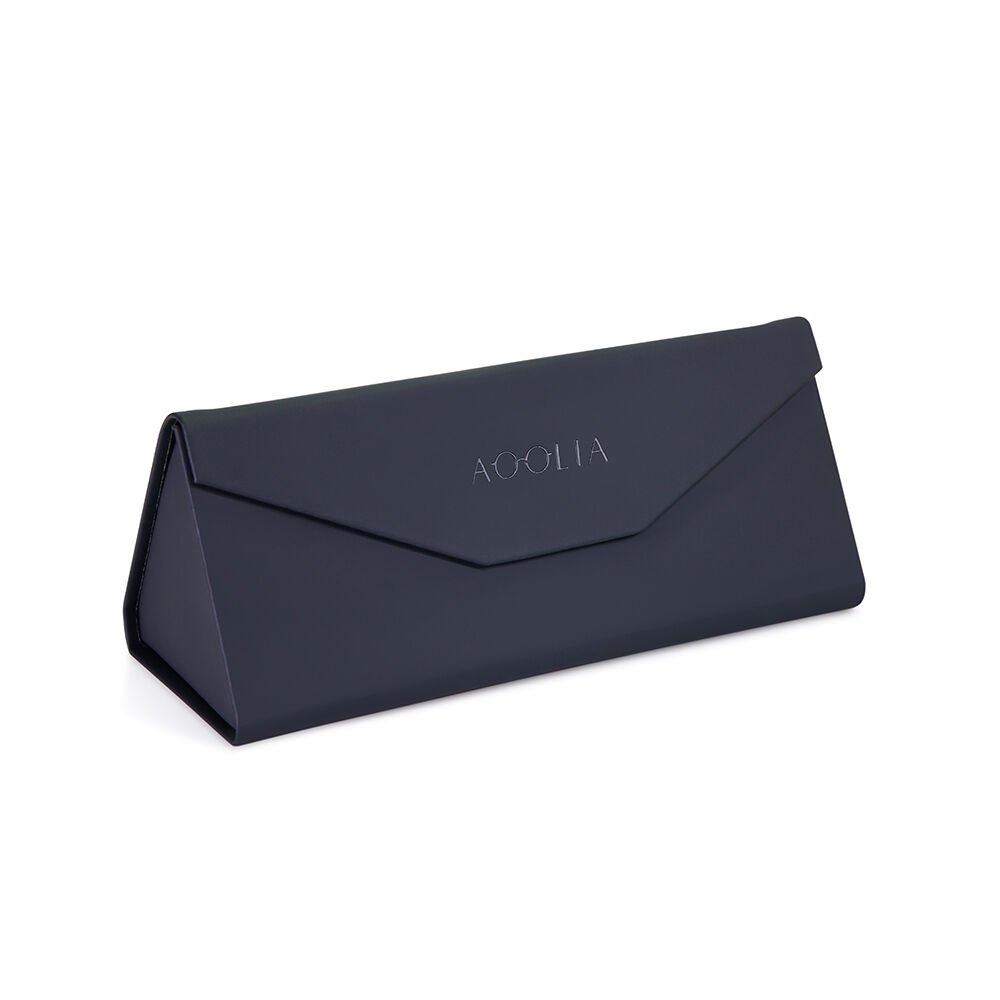 Tri-Fold Eyeglasses Case (Black)