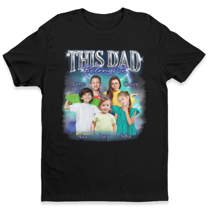 カスタムイズ 父の日 名入れ 写真入れ Tシャツ