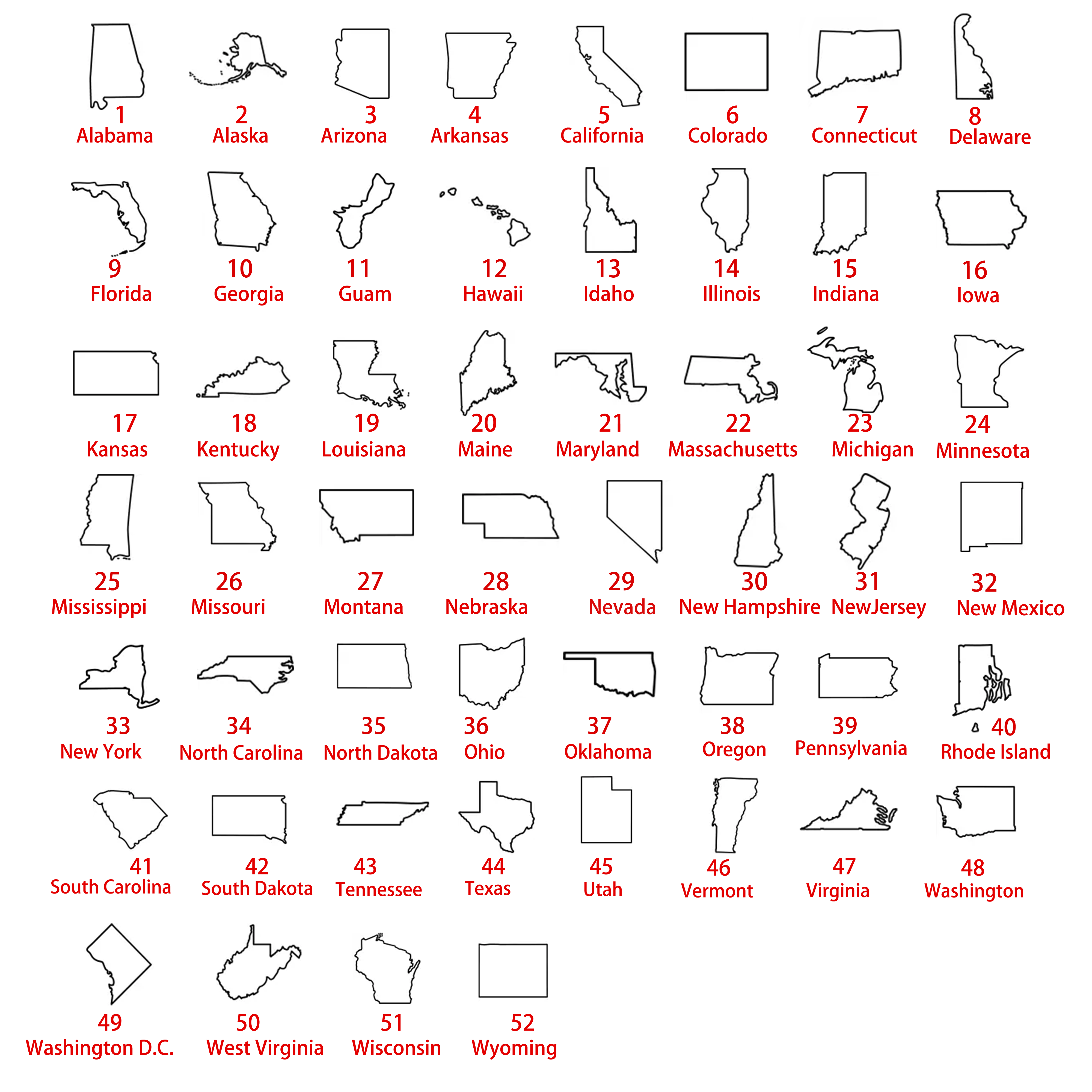 Personalized Belt Custom State Map Long Distance Valentines Day Gift for Boyfriend