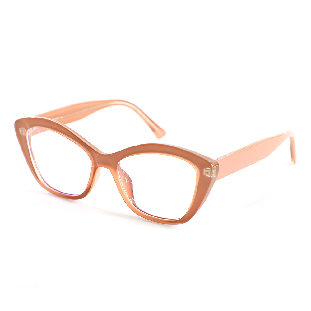 Lunettes de Vue Belloc Cat Eye Marron 